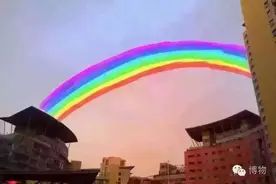 穿过云越过雨 为你划一道彩虹图片