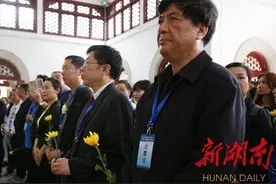 各界人士齐聚南岳忠烈祠祭奠民族忠烈图片