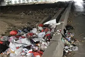 临沂陶然路沂河桥桥底垃圾清了图片