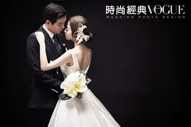 让细节控们欲罢不能的轻奢婚纱照图片