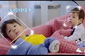 小LEO和嗯哼长得一模一样，连霍思燕都难以置信！视频封面