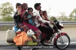 #预防事故整治行动#丨今天起，电动车搭载两人以上，请自动找蜀黍学习！图片