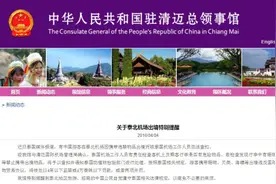 中国游客在泰国机场携带违禁物品出境被查扣图片