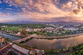 图片记录海南省白沙黎族自治县三十年变迁图片
