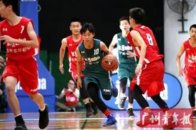 Jr. NBA广州赛区上演龙虎斗 广州一中夺冠图片
