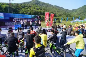 速度与激情的碰撞！国际单车山地速降赛在上虞打响图片