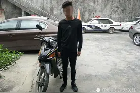 宜昌小伙无证骑摩托“穷游”西藏，还未出省就被交警查获图片