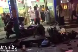 河池发生10车连撞，致8人受伤，肇事司机疑似毒驾，已接受血检图片