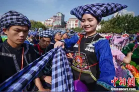 贵州望谟布依族欢度“三月三”图片