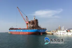 媒眼看烟台：京鲁船业“纵横四海” 烟台海工装备制造再添强军图片