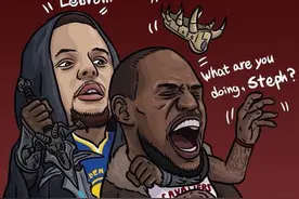 PARK TYSON 打造 NBA 主题幽默漫画系列图片