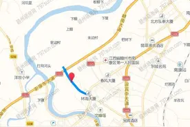 赣州市南康区东山北路将北延至蓉江河图片
