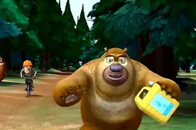 熊出没：光头强为了救熊大，居然违背李老板的旨意，为你点赞视频封面