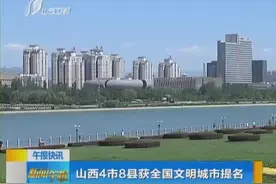 山西4市8县获全国文明城市提名视频封面