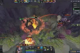 DOTA2：AME水人，秘技反复横跳，四人围攻之中，轻松逃走视频封面