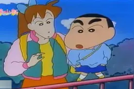 蜡笔小新：动物园里小新和大象比大小败下阵来，老师梦见大象舞视频封面