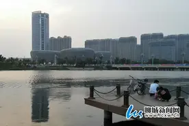 徒骇河风景区成市民休闲好去处图片