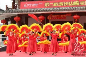 陈岩花一举摘得第二届城步山歌全民赛桂冠图片