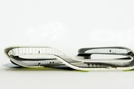 视频：荷兰建筑设计师将3D打印一幢环状的景观房图片