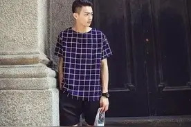 风格多变的男士圆领T恤搭配推荐图片