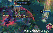 动图：《王者荣耀》露娜5级1打5毫无压力 秀翻全场图片