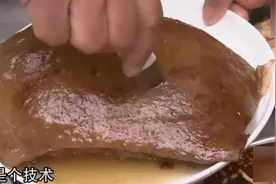 一块肉 如何三刀切出八块 困扰多年的问题解决了 肥肉看着就想吃