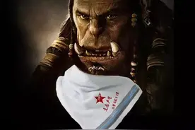 魔兽世界，一个原始的部落酋长，利用邪能的力量，统治着千万兽族图片
