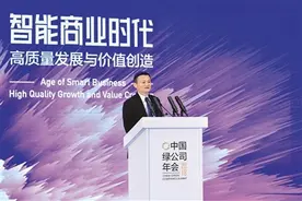 马云：没有哪个企业有绝对的安全图片