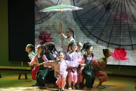 管城区腾飞路七里河小学节目绽放教育艺术节图片