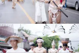 泰式传统服装专题之泰国美男子图片