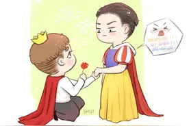 权志龙变身“白雪公主”！被求婚之后就掀裙子？图片