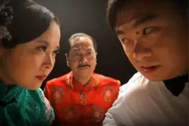 女婿戏逗丈母娘，笑哭了图片