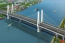 广州洛溪大桥动工“丰身” 计划2021年完工图片
