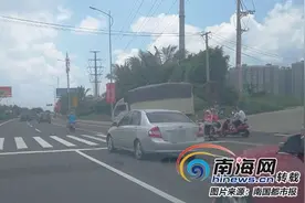 海口龙昆南延长线多处斑马线无信号灯存隐患 交警回应图片