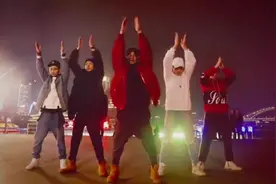 广场舞男团演绎《BANGBANGBANG》超炫舞蹈「不齐舞团」1视频封面