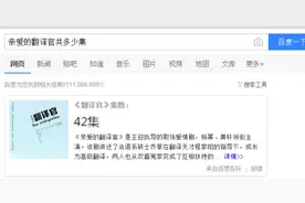 亲爱的翻译官一共多少集大结局 亲爱的翻译官未删减版共几集图片