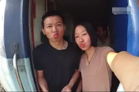 新婚夫妻穷游3国当婚礼，骑行4千公里花费2万：自带厨具做饭图片