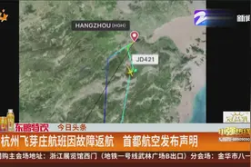 杭州飞芽庄航班因故障返航 首都航空发布声明视频封面
