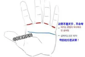啥？手指内侧第三道横纹不是关节，“感情线”才是？图片