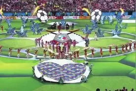 中国少年首次护旗入场 俄罗斯世界杯昨晚激情开幕图片