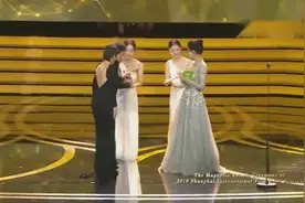 马伊琍获最佳女主角文章不在现场 激动发表获奖感言：感谢我丈夫