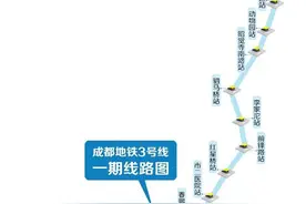 成都地铁3号线有望10月开通！将来刷手机坐地铁图片
