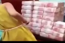 钱的知识：上千万的现金体积有多大？看看壕姐是如何清点的。视频封面