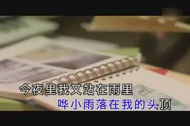 降央卓玛《今夜又下着小雨》，仿佛又看到你的背影图片