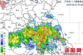 沭阳今天白天有阵雨或雷雨 局部暴雨图片