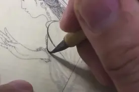 手部的画法，观音工笔线描08——中央民族大学付爱民老师视频封面