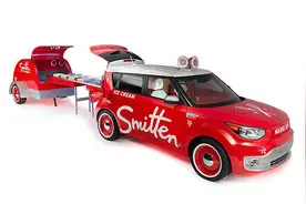 不只可爱《Kia Soul EV》变身可口冰淇淋车？图片