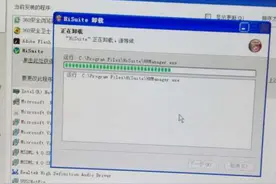 如何华为hisuite卸载不掉，难道是盲流软件图片