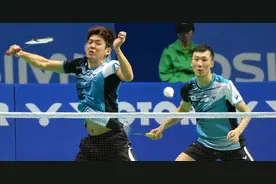 奥运羽球男子双打四分之一决赛 吴蔚昇/陈蔚强组合(马来西亚)2:1力克韩国组合 顺利晋级图片