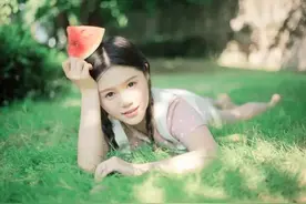 夏天扎一个男人无法抵抗的马尾辫吧，清纯可爱图片